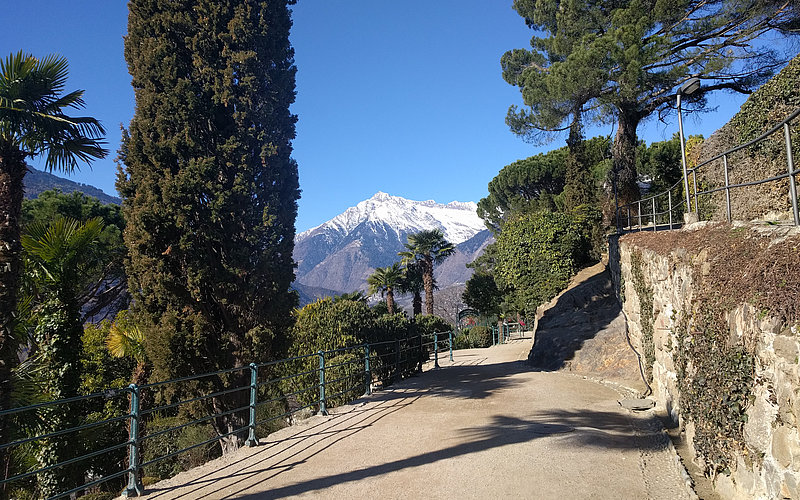 Ausflugsziel Kurort Meran in Südtirol